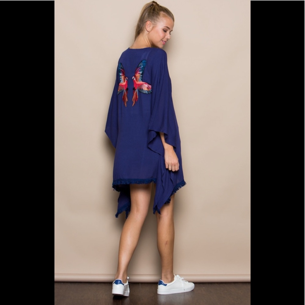 BACK EMBROIDERY PATCH KIMONO - Picture 7 of 7